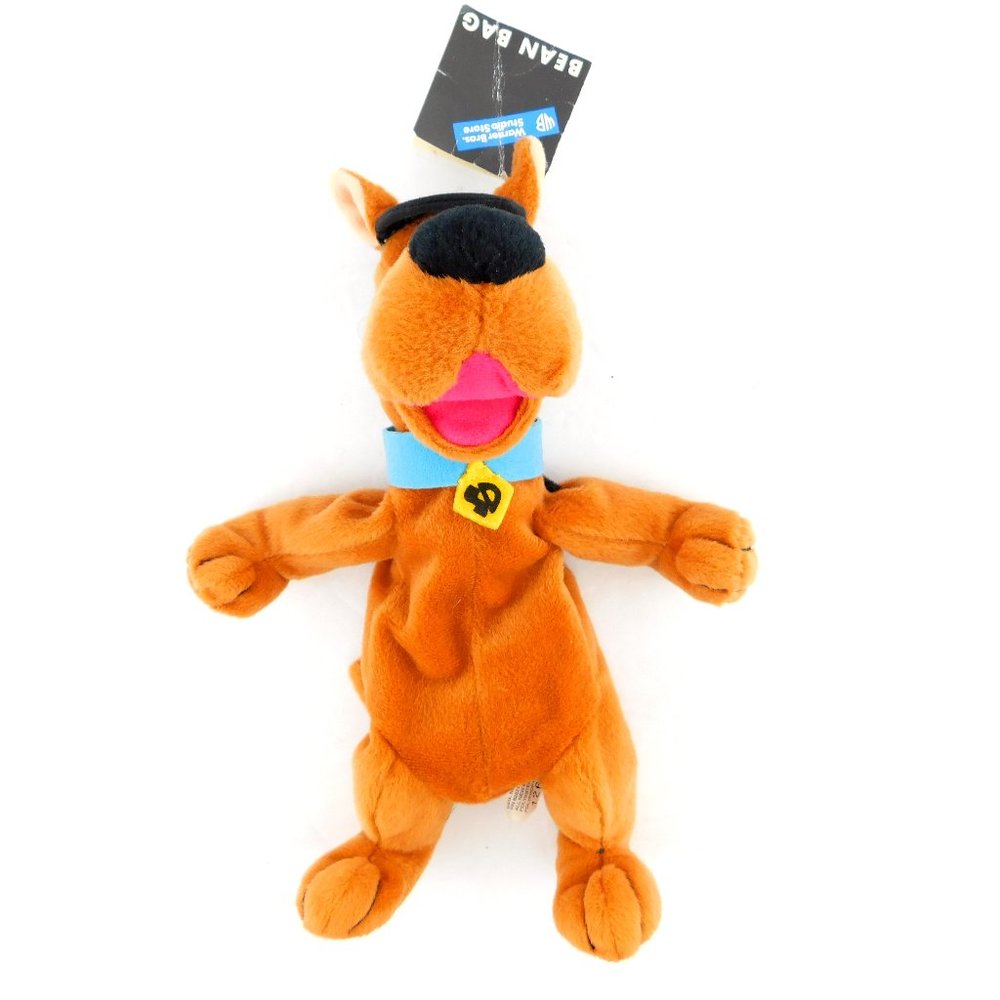 1998 SCOOBY DOO Pizza Bean Bag Plush Warner Bros Exclusive